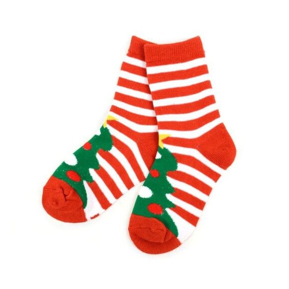 Kids Christmas Holidays Crew Socks Set - Pack of 3 ( Size 4-7 yrs old ) - Picture 4 of 4